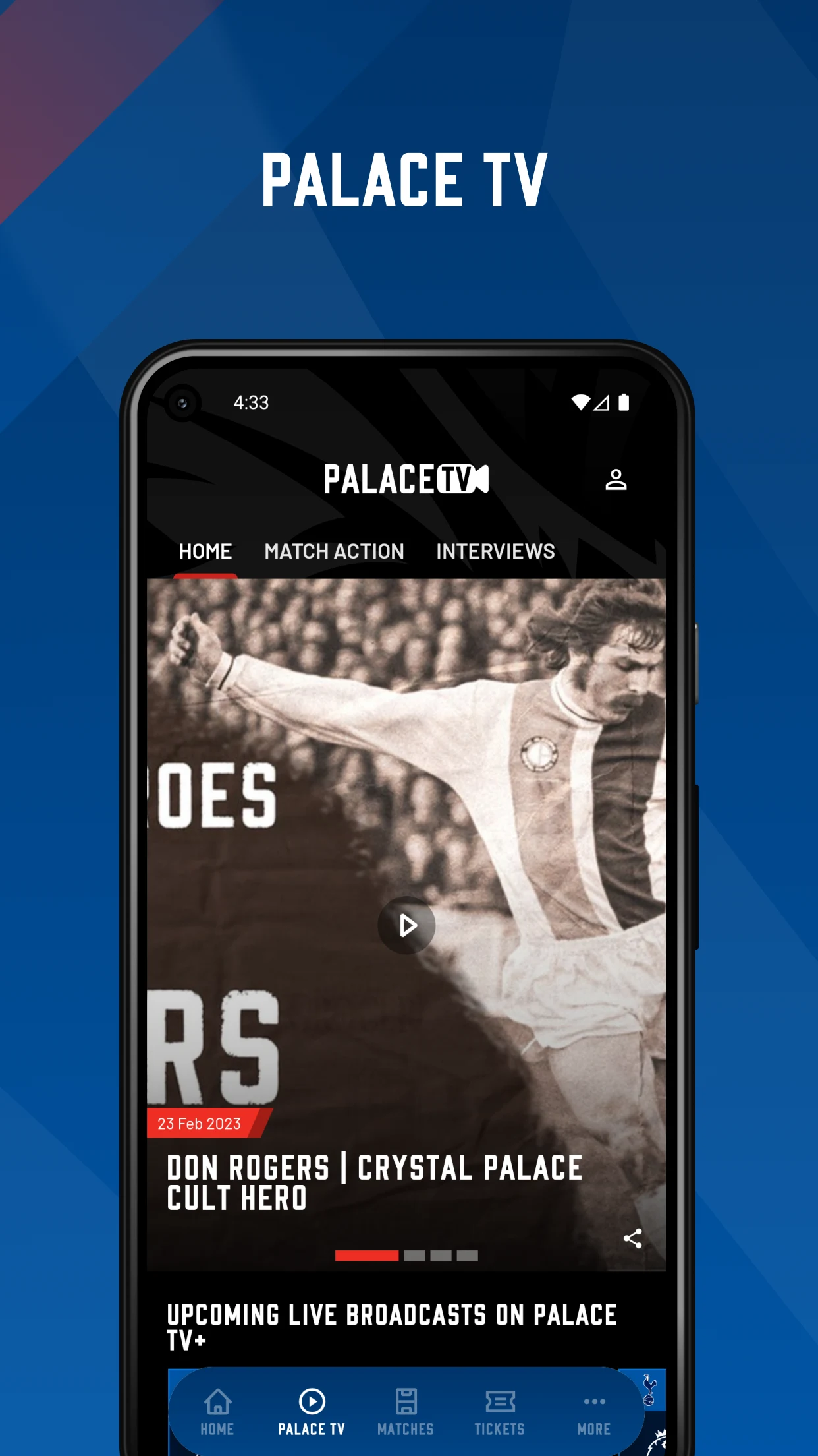 Official Crystal Palace App screenshot